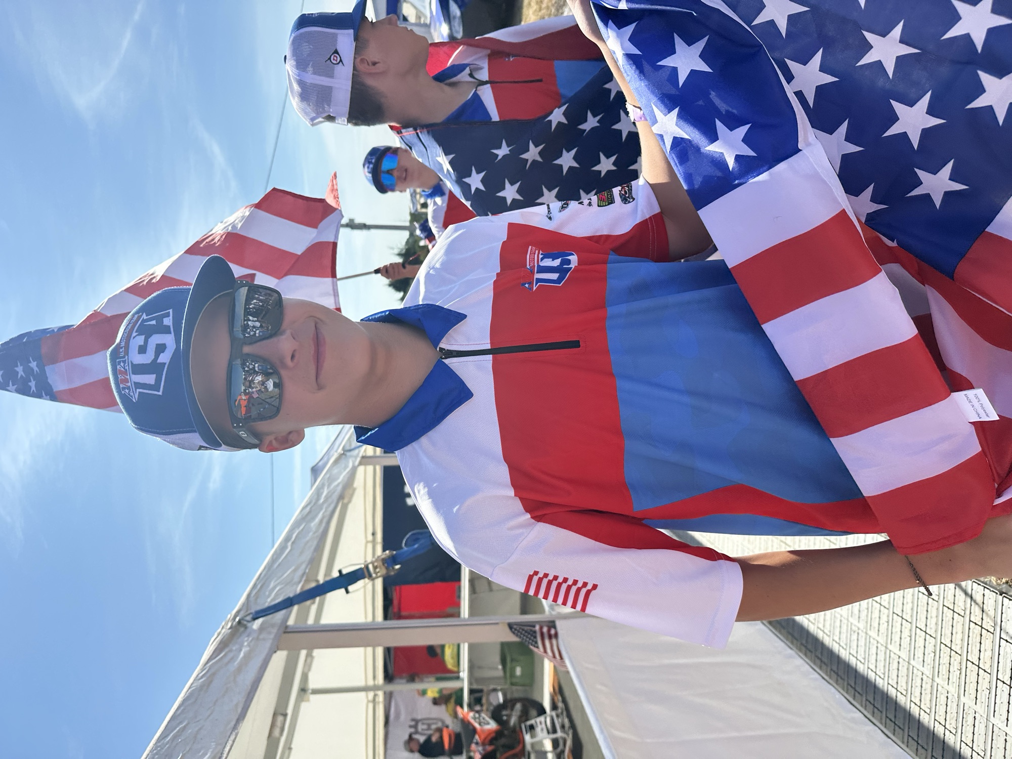 Brady in Team USA gear