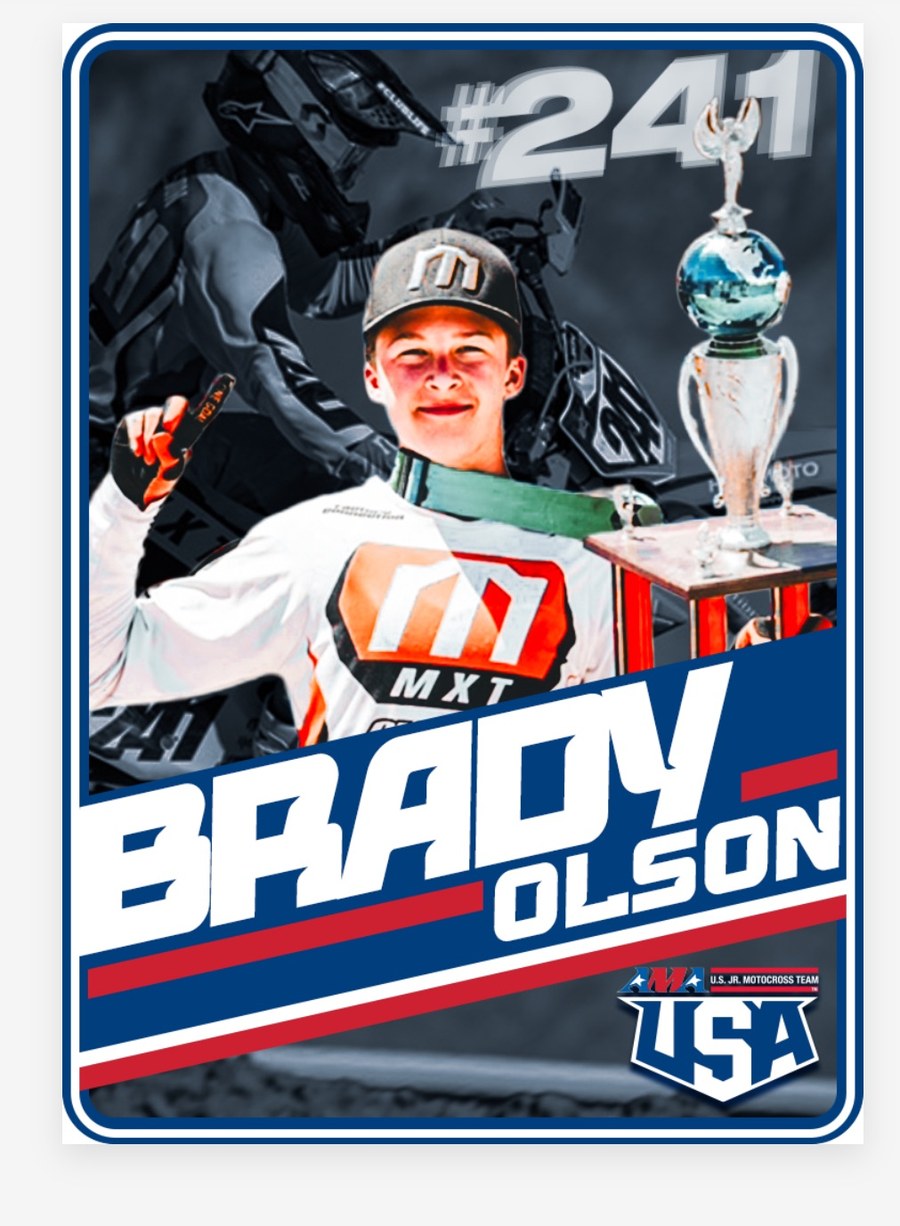 Brady Olson, Team USA