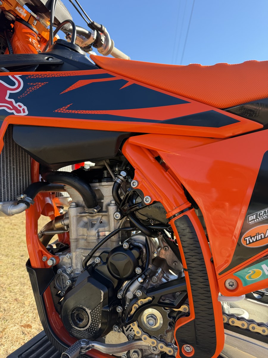 Brady Olson's #41 KTM engine work