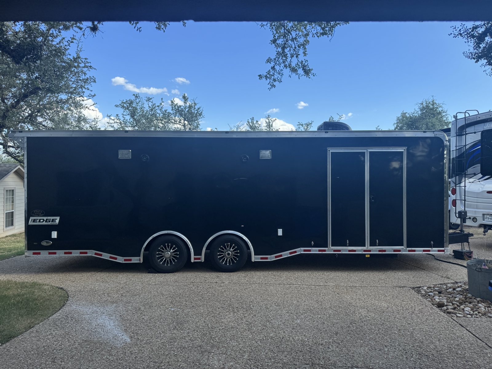 Brady Olson #41 30-ft support trailer